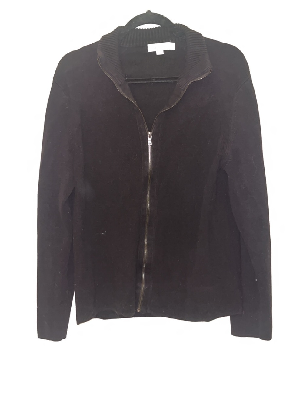 Calvin Klein Black Full-Zip Jacket